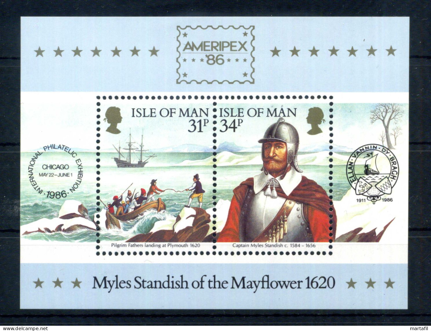 1986 MAN BF 8 MNH ** - Man (Ile De)