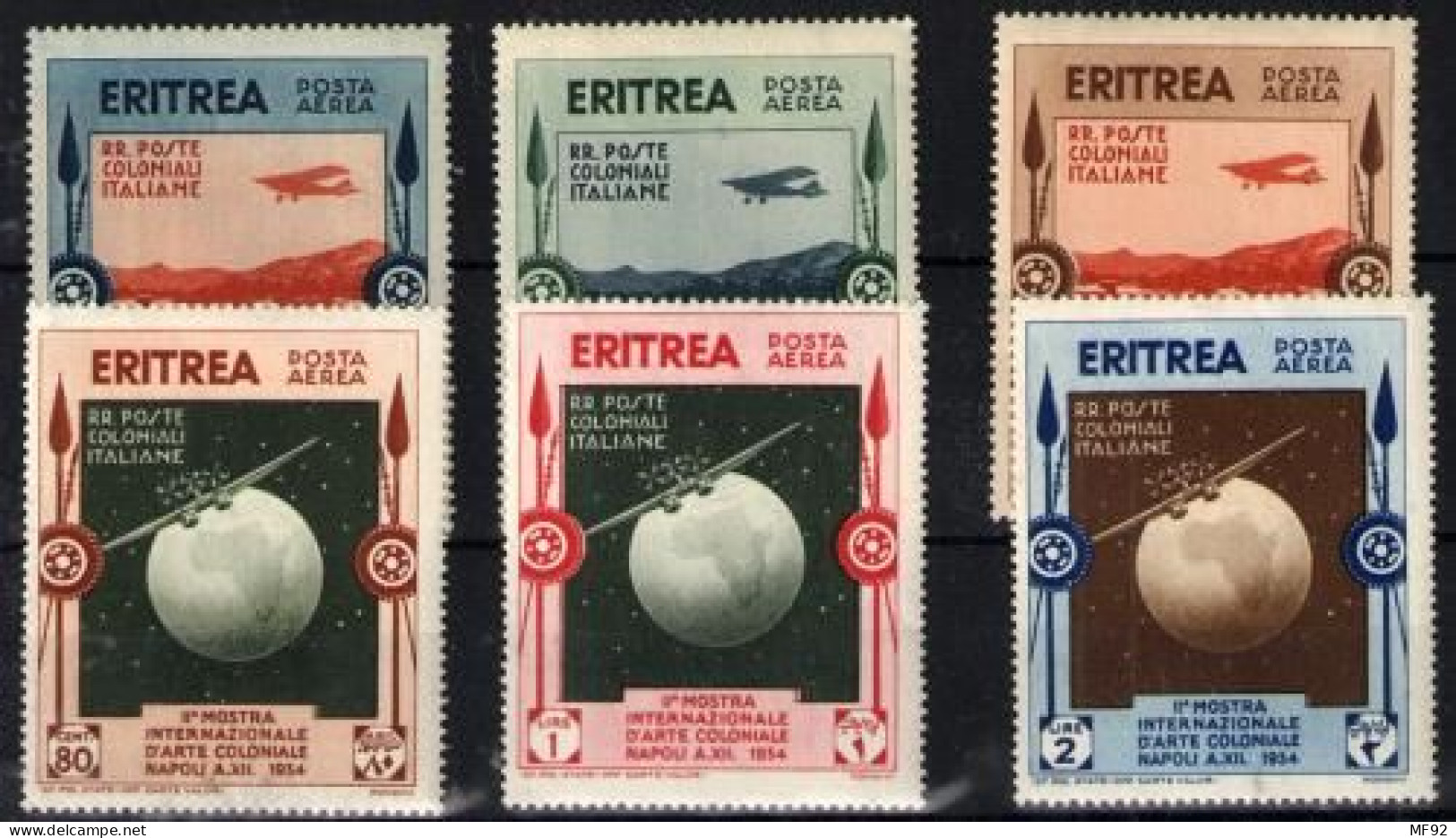 Eritrea (aéreo) Nº 1/6 - Eritrea