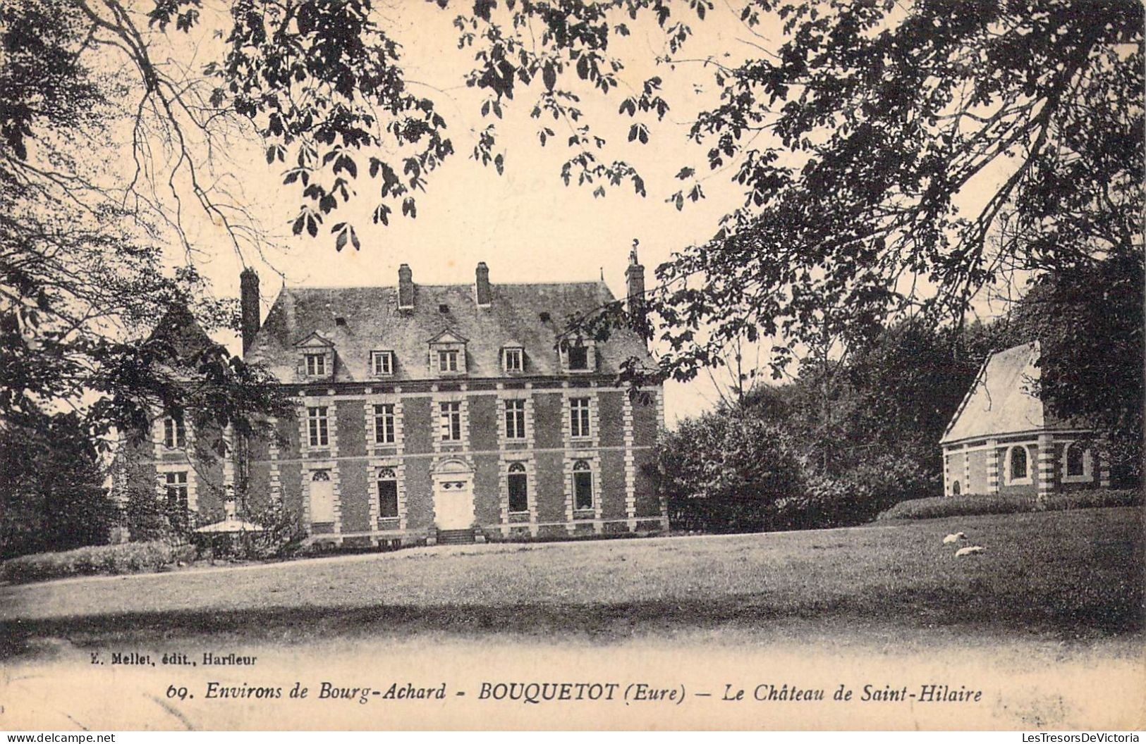 FRANCE - 27 - Bouquetot - Le Château De Saint-Hilaire - Carte Postale Ancienne - Otros & Sin Clasificación