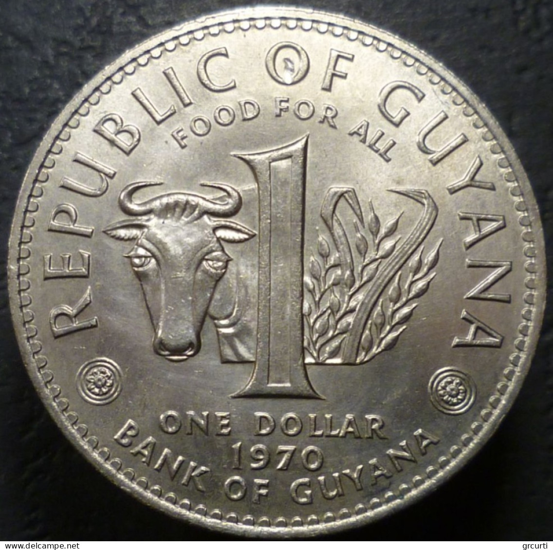 Guyana - 1 Dollaro 1970 - F. A. O. - KM# 36 - Guyana