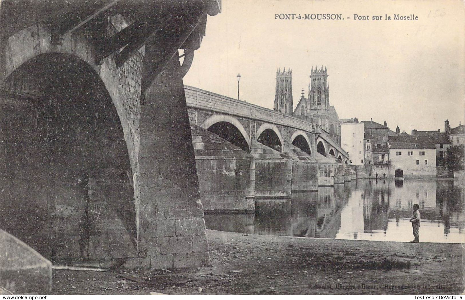 FRANCE - 54 - Pont A Mousson - Pont Sur La Moselle - Carte Postale Ancienne - Pont A Mousson