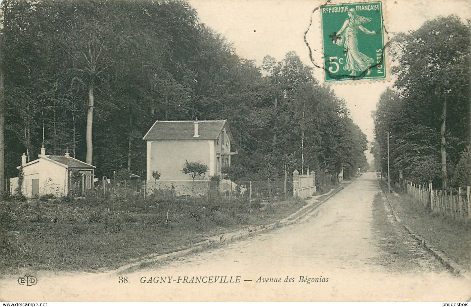 SEINE SAINT DENIS  GAGNY- FRANCEVILLE  Avenue Des Begonias - Gagny