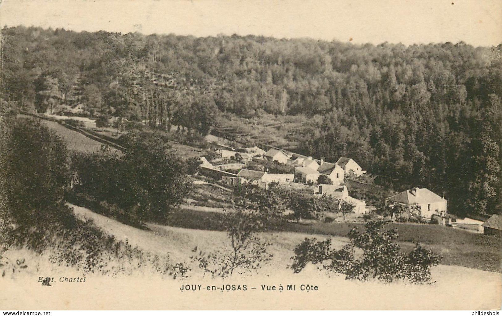 YVELINES  JOUY EN JOSAS   Vue A Mi-cote - Jouy En Josas