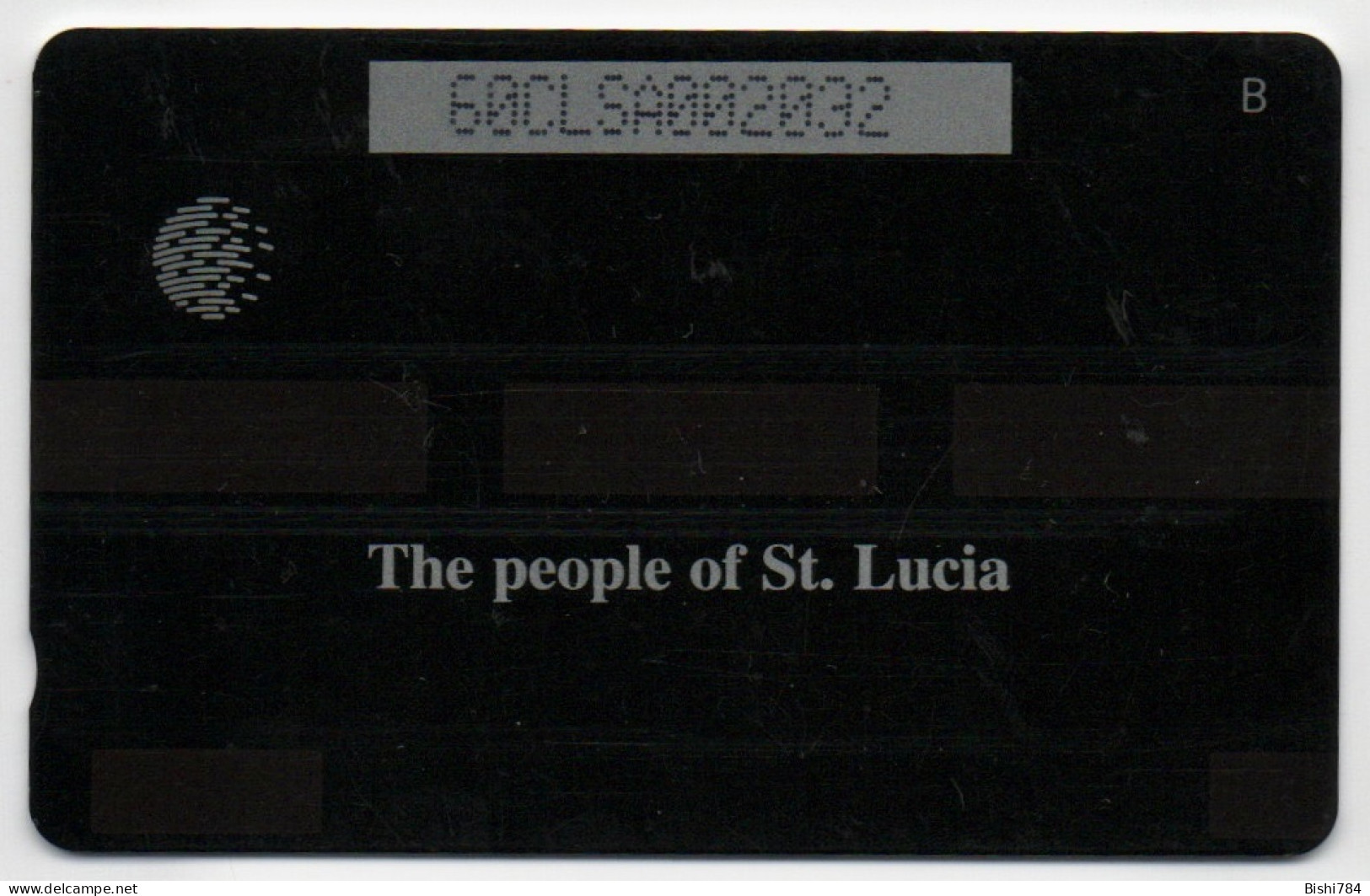 St. Lucia - People Of St. Lucia (Man, Woman & Child) - 60CLSA (Wrong Control) - St. Lucia