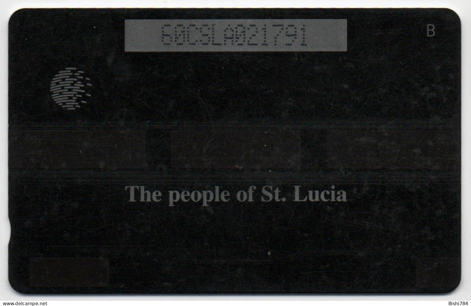 St. Lucia - People Of St. Lucia (Man, Woman & Child) - 60CSLA (Correct Control) - St. Lucia