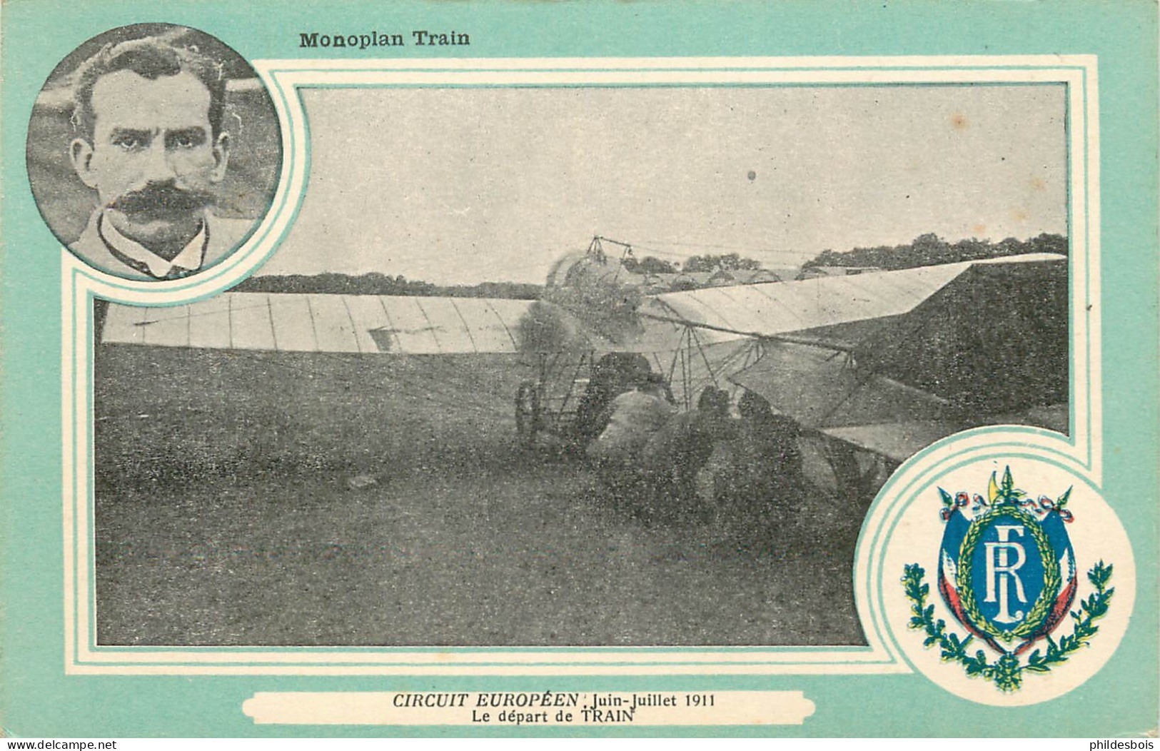 CIRCUIT EUROPEEN   Juin-Juillet 1911  Le Départ De Train - ....-1914: Voorlopers