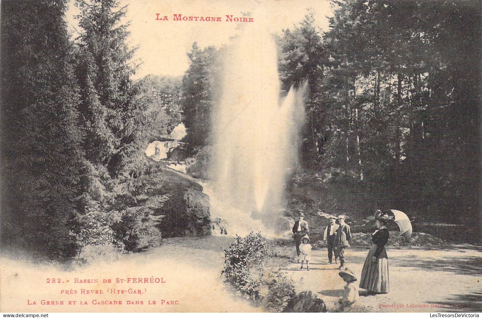 FRANCE - 74 - Bassin De St-Ferréol Près Revel - Carte Postale Ancienne - Autres & Non Classés