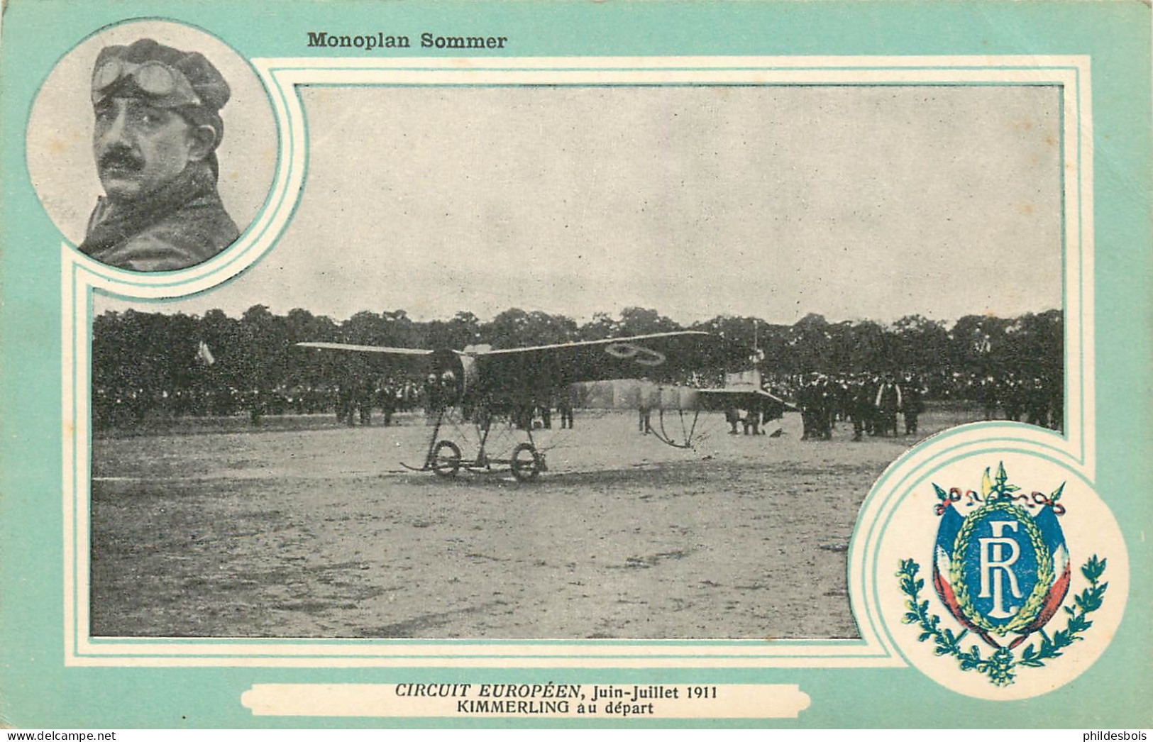 CIRCUIT EUROPEEN   Juin-Juillet 1911  Kimmerling Au Départ - ....-1914: Precursori