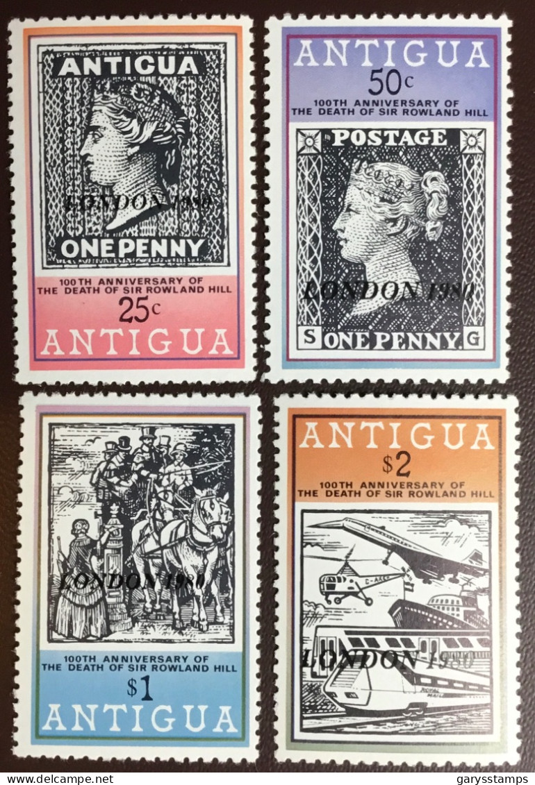 Antigua 1980 London ‘80 MNH - 1960-1981 Ministerial Government