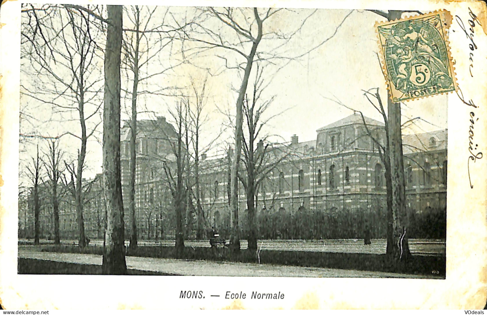 Belgique - Hainaut - Mons - Ecole Normale - Mons