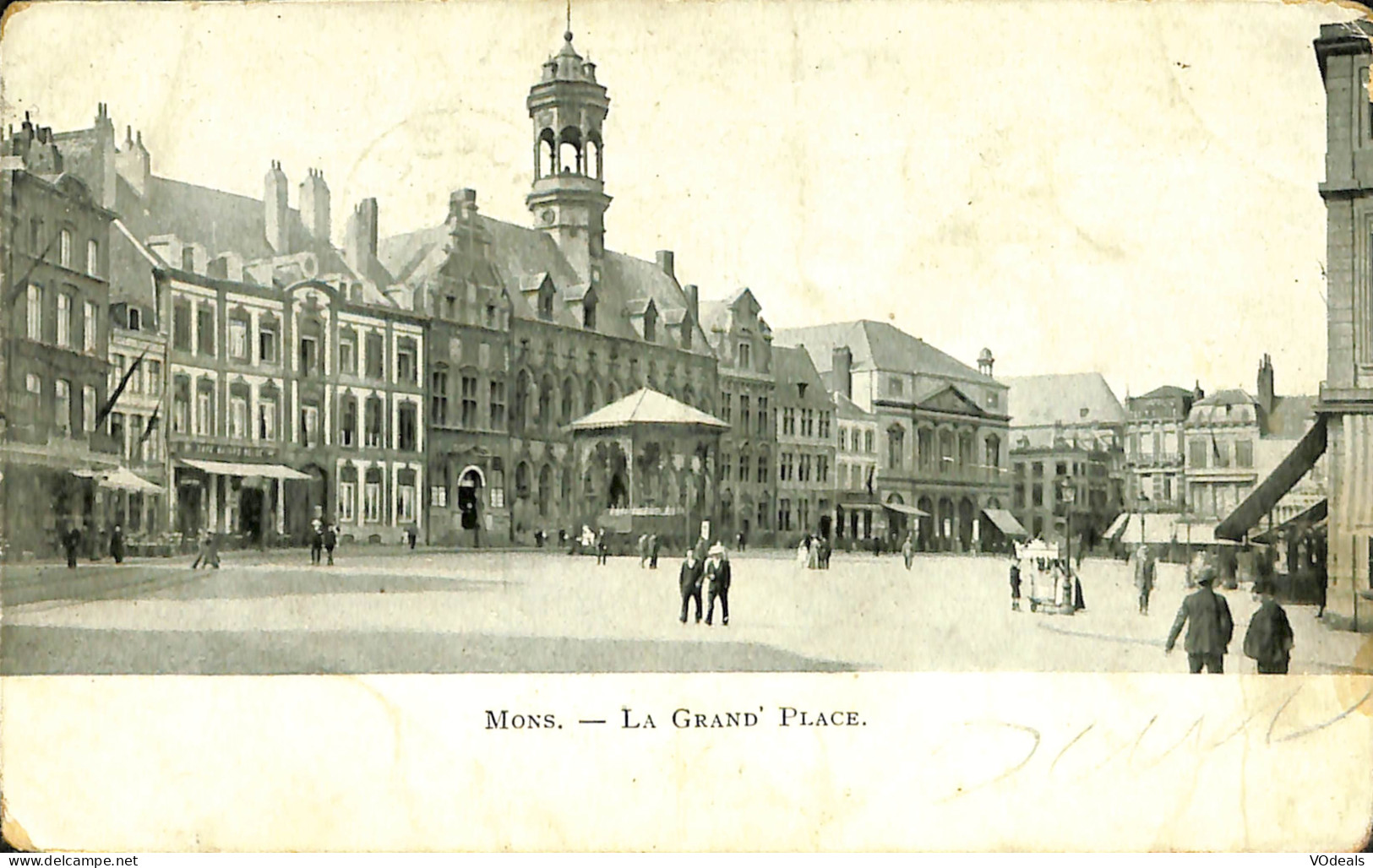 Belgique - Hainaut - Mons - La Grand'Place - Mons