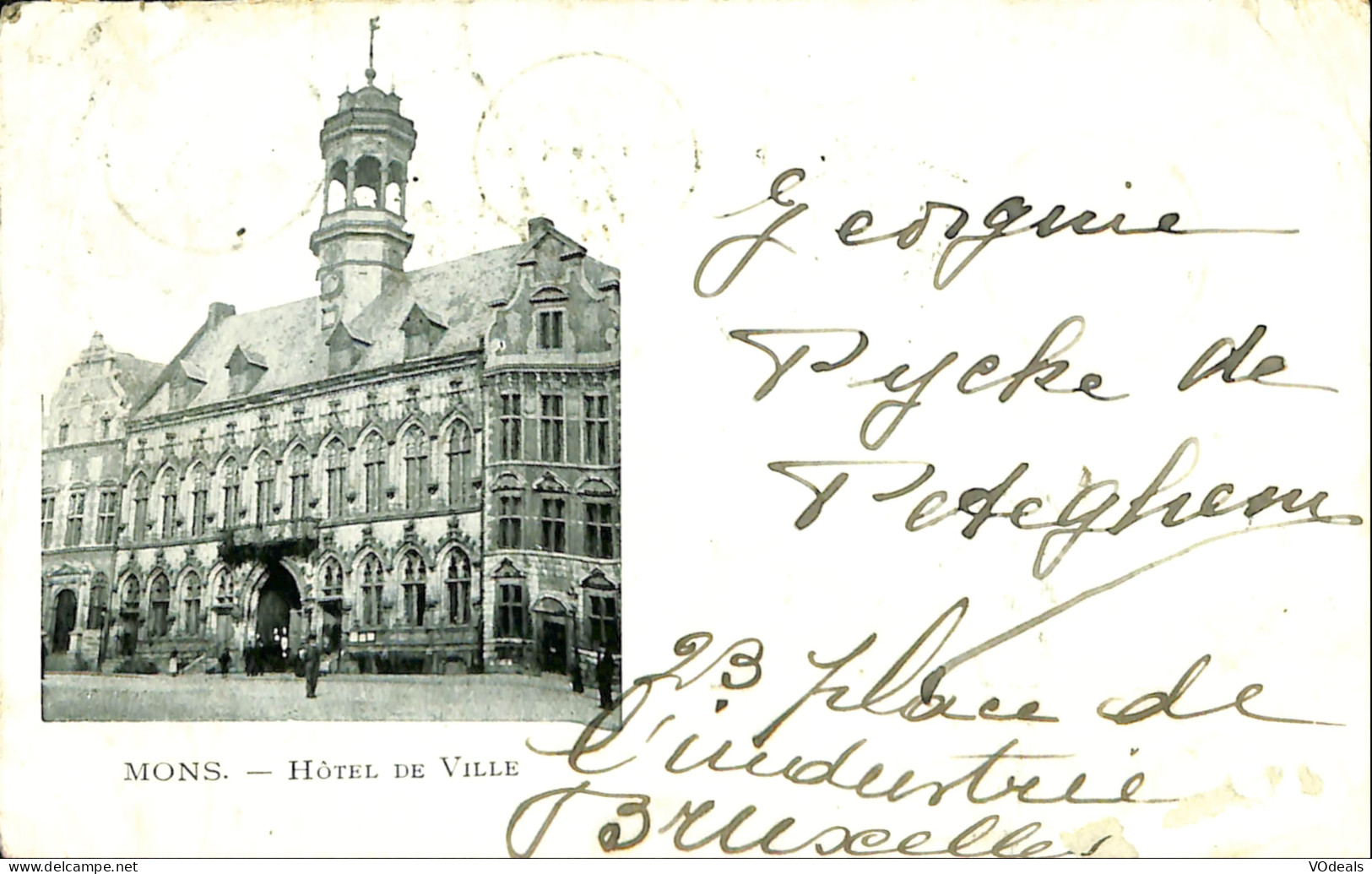 Belgique - Hainaut - Mons - L'Hôtel De Ville - Mons