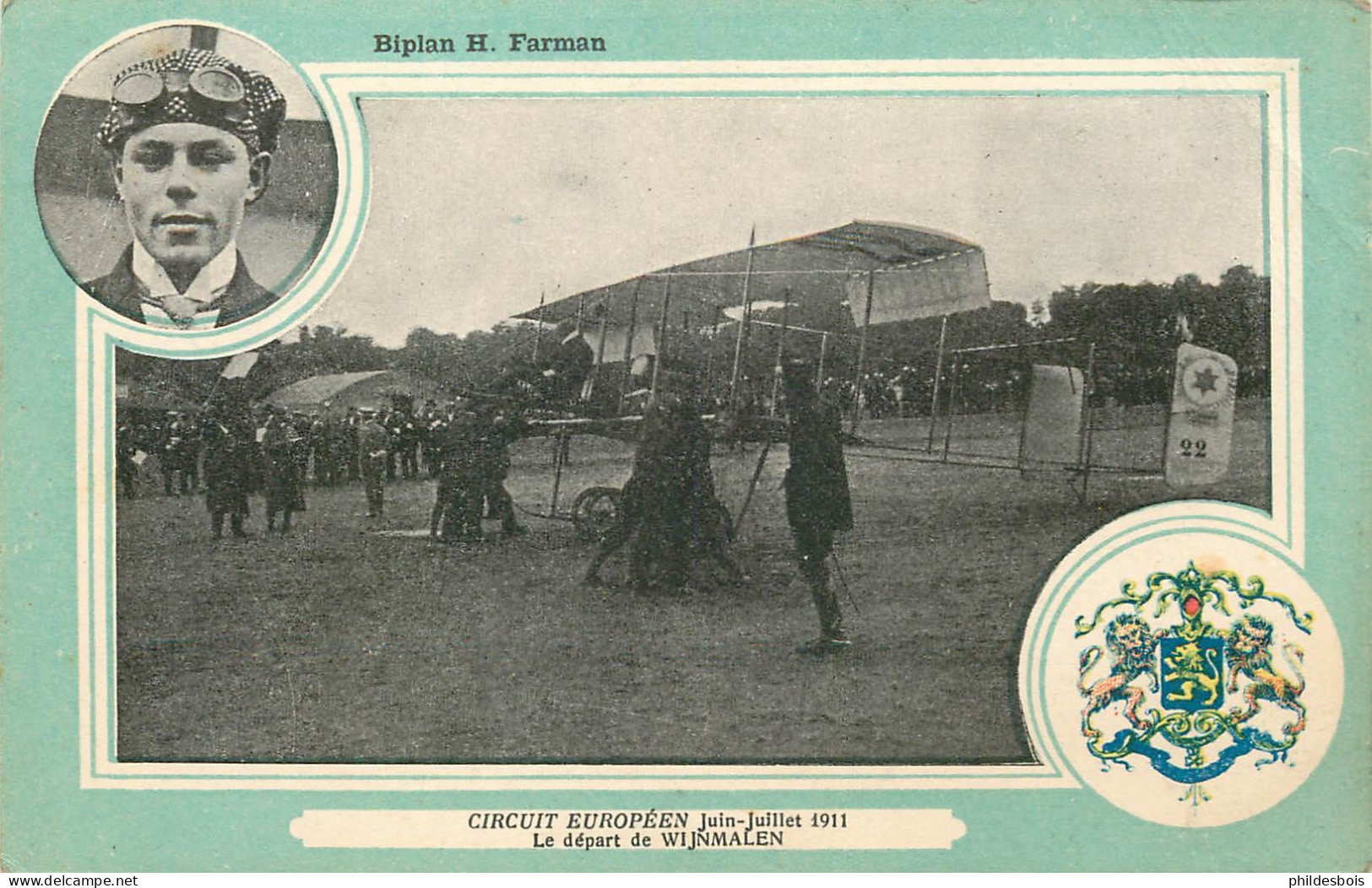 CIRCUIT EUROPEEN   Juin-Juillet 1911 Le Depart De Wijnmalen - ....-1914: Voorlopers