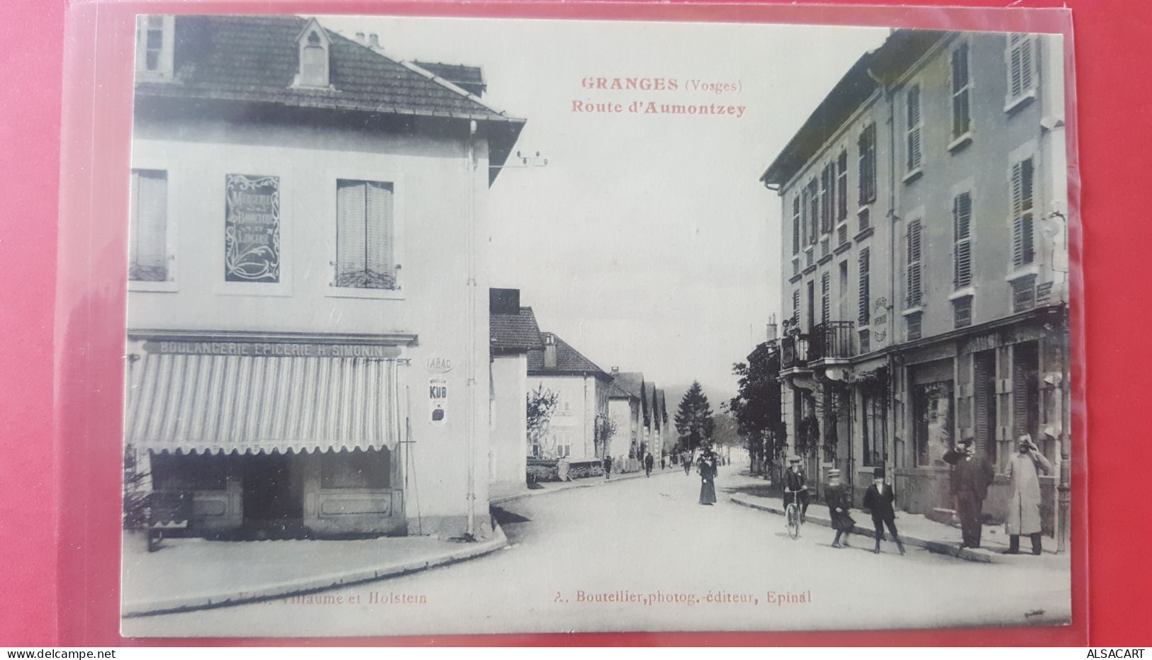 Granges , Route D'aumontzey , Boulangerie Simonin - Granges Sur Vologne