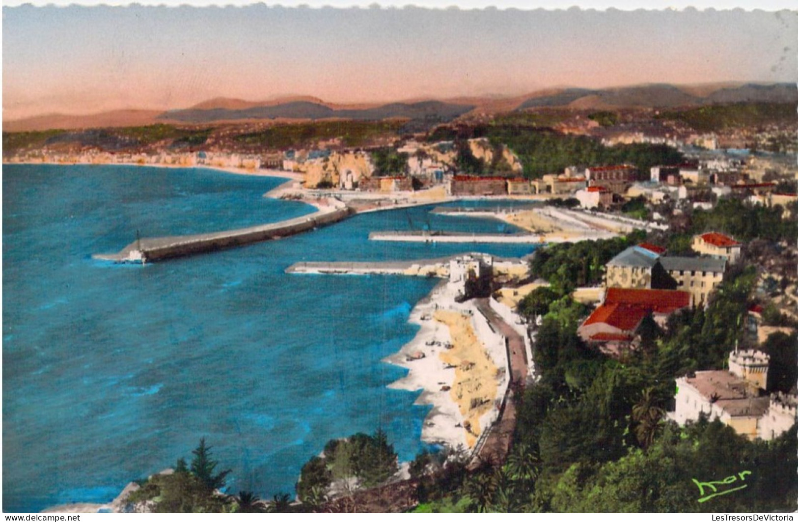 FRANCE - 06 - Nice - L'Entrée Du Port - Carte Postale Ancienne - Transport Maritime - Port