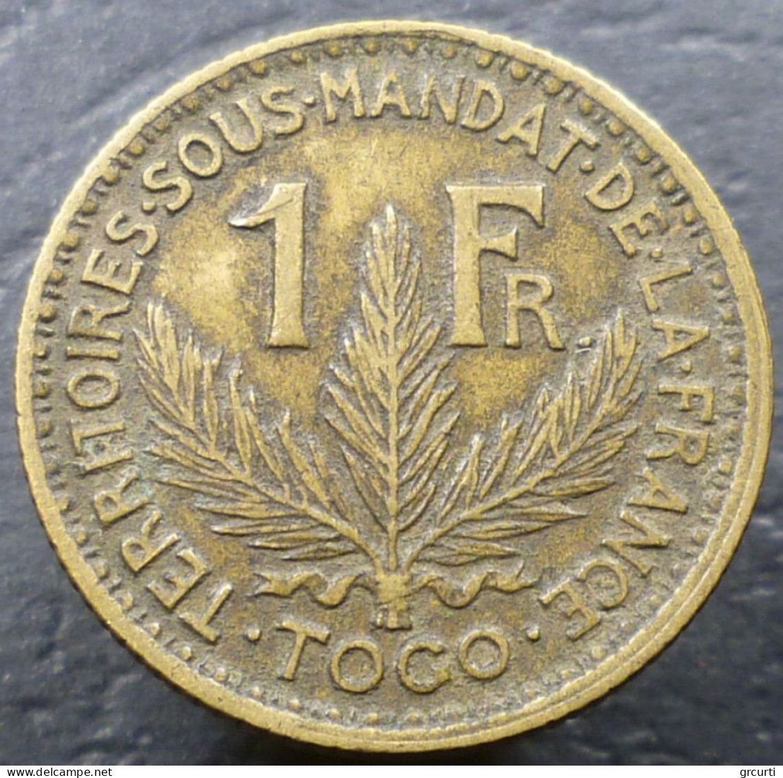 Togo - 1 Franc 1924 - KM# 2 - Togo