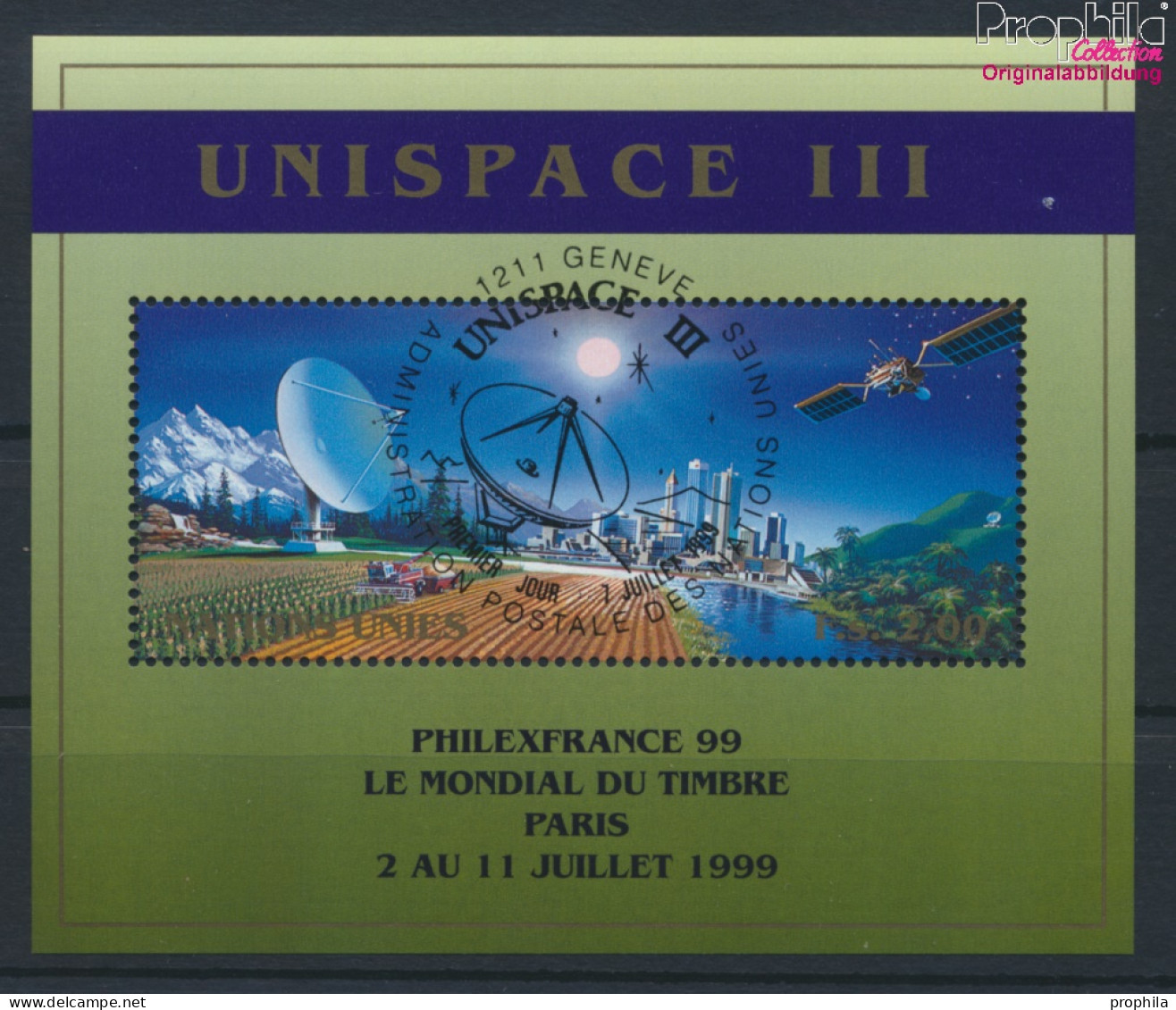 UNO - Genf Block11I (kompl.Ausg.) Gestempelt 1999 UNO-Hauptquartier (10073100 - Used Stamps