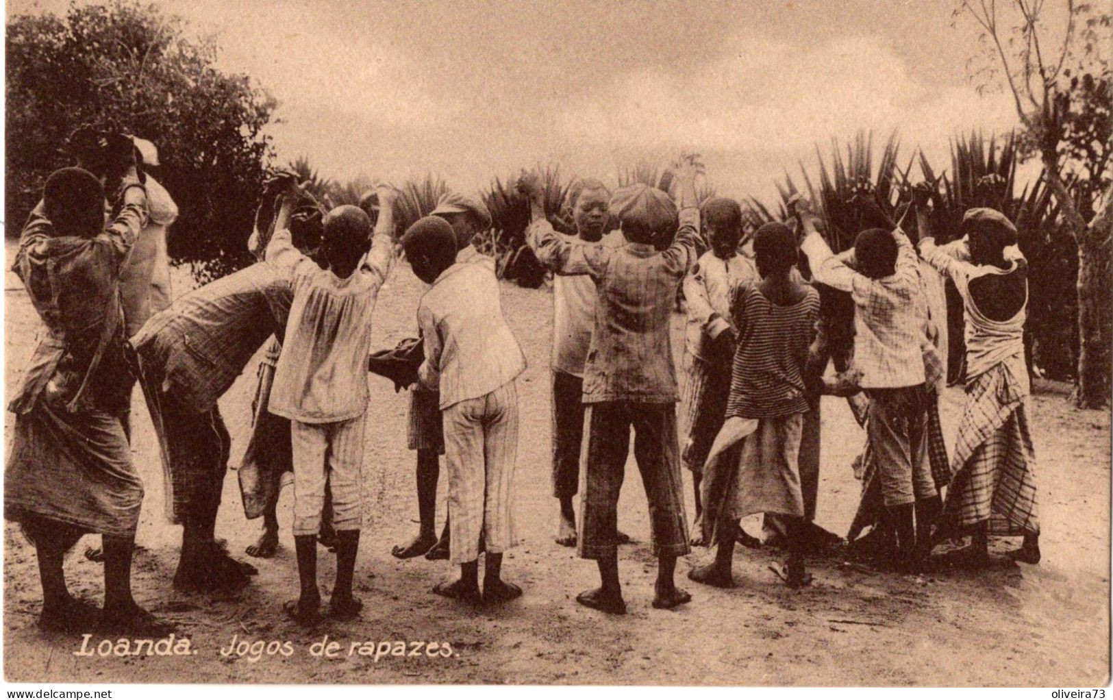 ANGOLA - LUANDA - Jogos De Rapazes - Angola