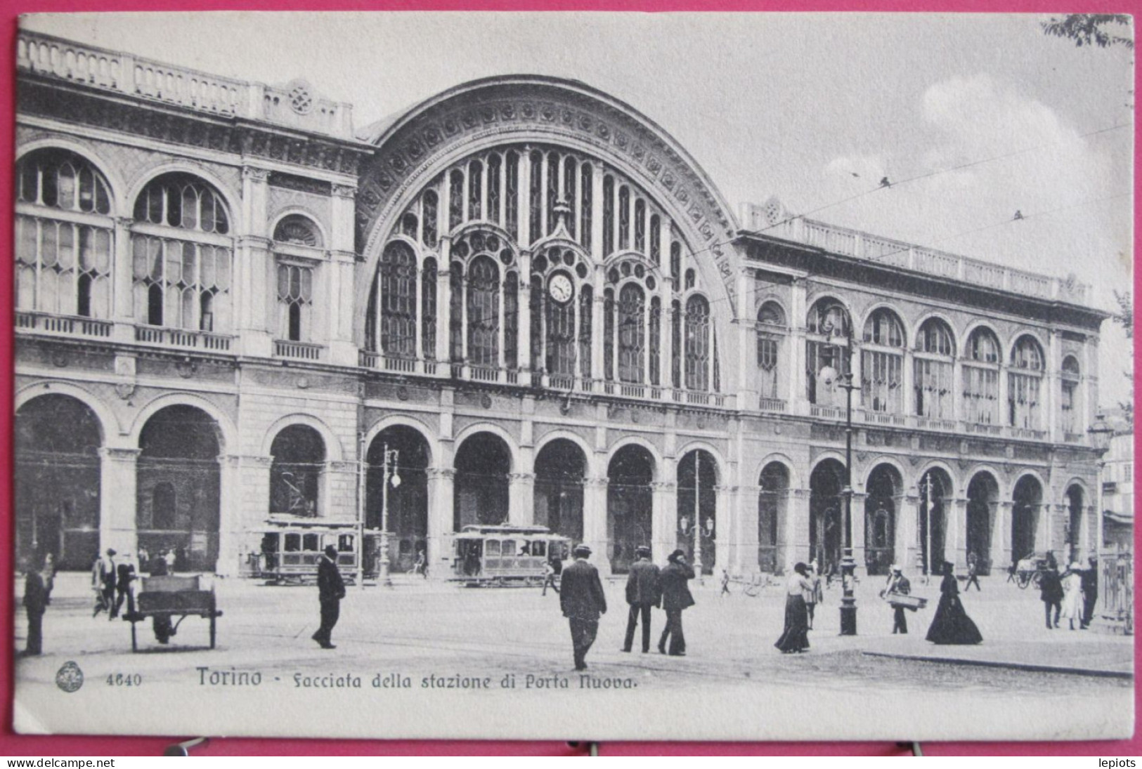 Italie - Torino - Facciata Della Stazione Di Porta Nuova - 1906 - Stazione Porta Nuova