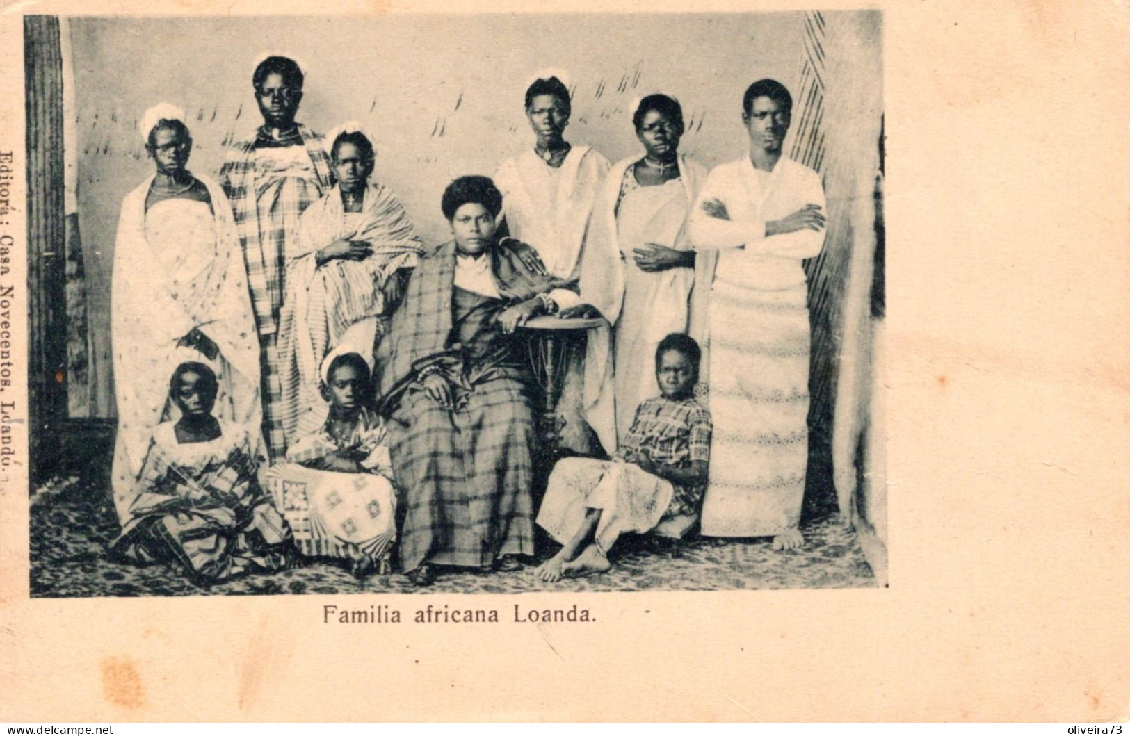 ANGOLA - LUANDA - Familia Africana - Angola