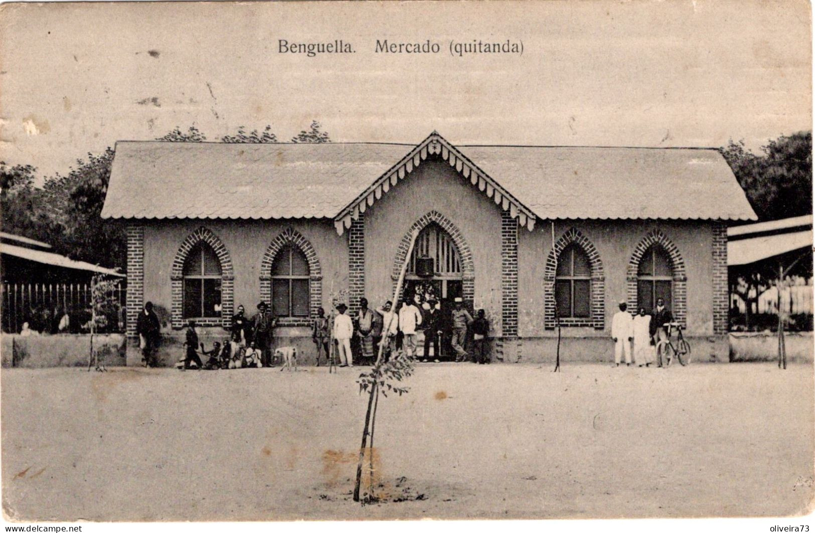 ANGOLA - BENGUELA - Mercado (quitanda) - Angola