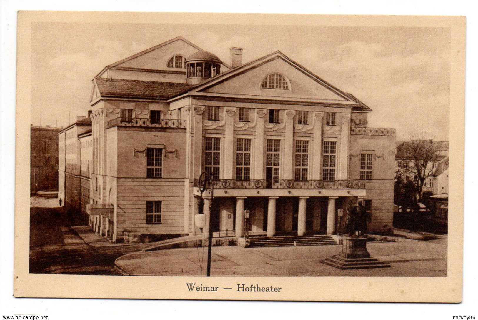 Allemagne--WEIMAR --  Hoftheater - Weimar