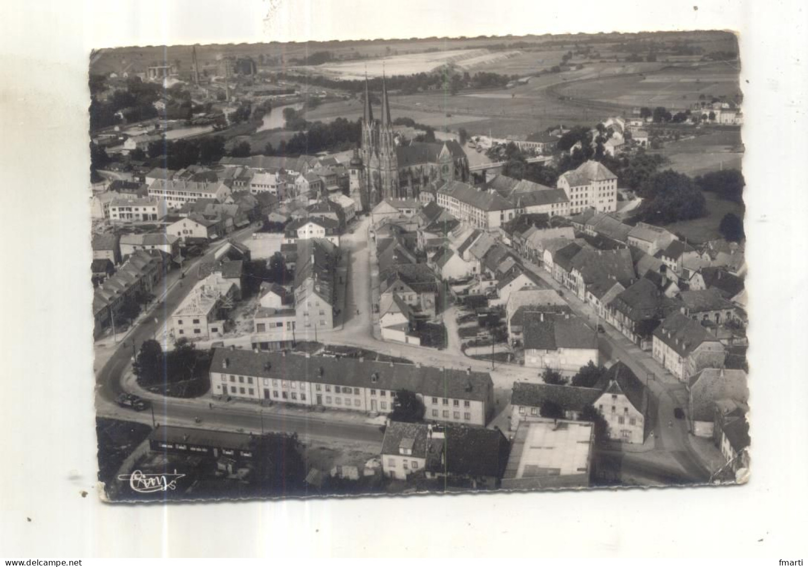 113-32. Sarralbe, Vue Aérienne, Le Centre - Sarralbe