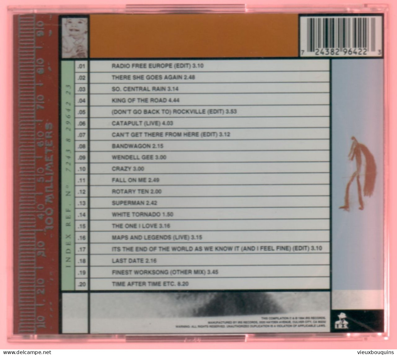 R.E.M : SINGLES COLLECTED (voir Titres Sur Scan) - Andere - Engelstalig
