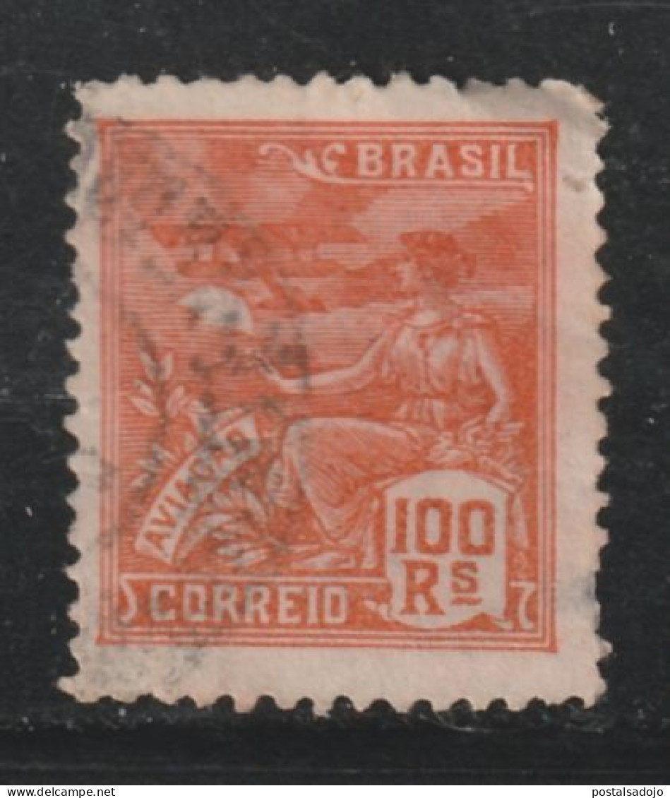 BRÉSIL 587 // YVERT 171A // 1918-19 - Used Stamps