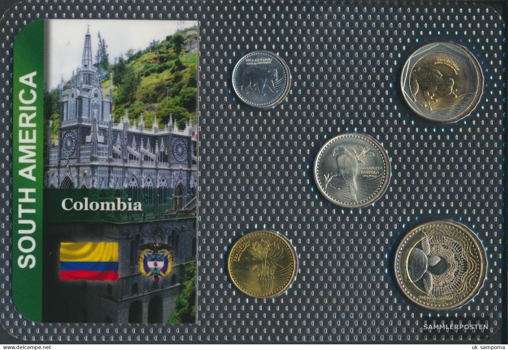 Colombia Stgl./unzirkuliert Kursmünzen Stgl./unzirkuliert From 2012 20 Pesos Until 1000 Pesos - Colombia