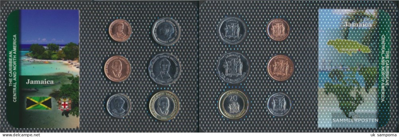 Jamaica Stgl./unzirkuliert Kursmünzen Stgl./unzirkuliert From 1994 10 Cents Until 20 Dollars - Jamaica