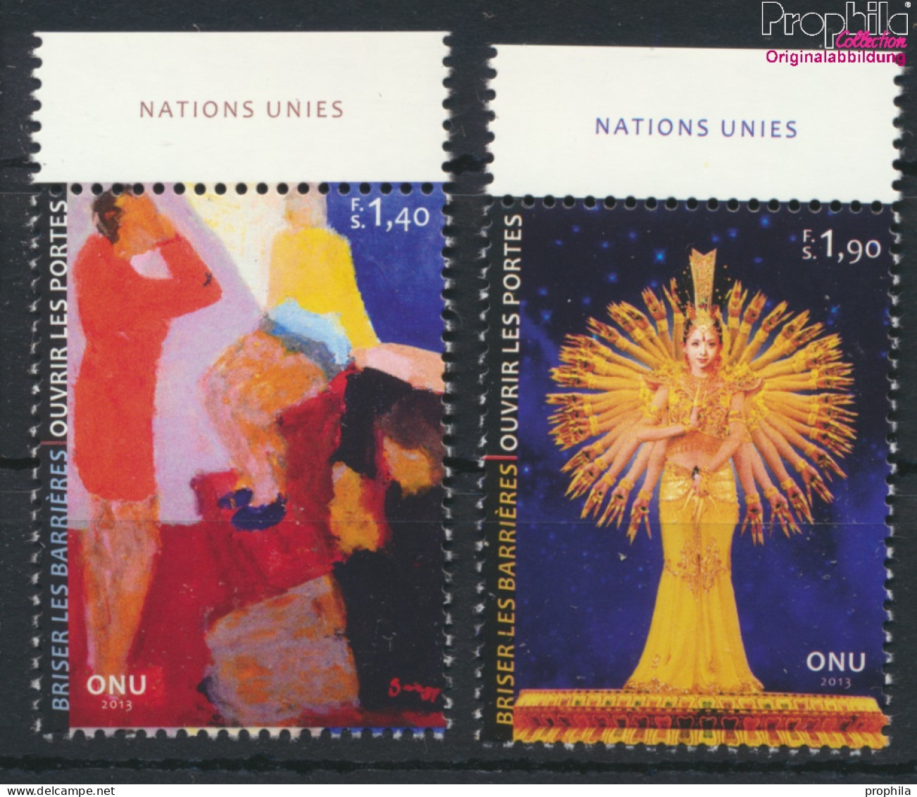 UNO - Genf 832-833 (kompl.Ausg.) Postfrisch 2013 Barrieren Durchbrechen (10054299 - Unused Stamps