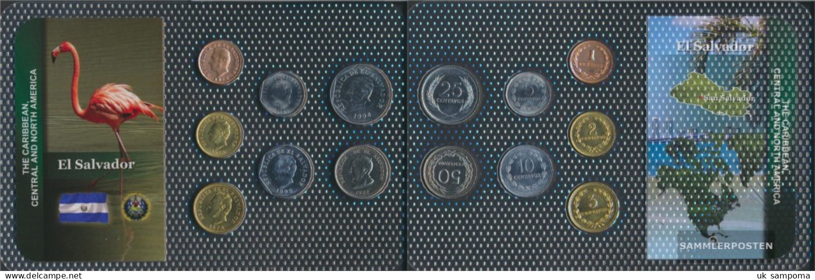 El Salvador Stgl./unzirkuliert Kursmünzen Stgl./unzirkuliert From 1942 1 Centavos Until 50 Centavos - El Salvador