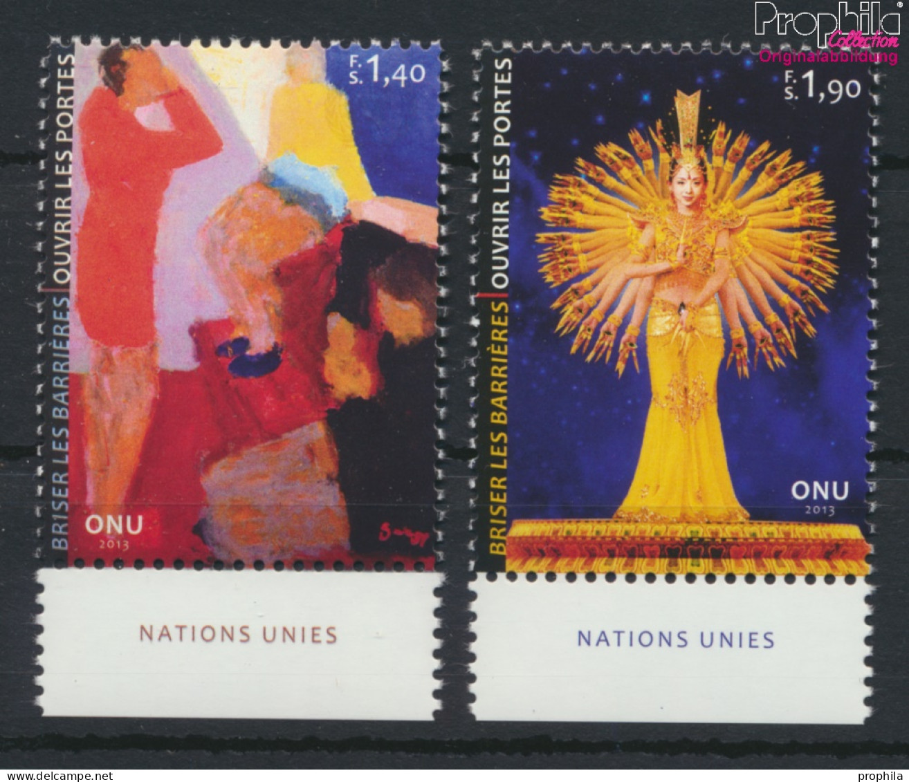 UNO - Genf 832-833 (kompl.Ausg.) Postfrisch 2013 Barrieren Durchbrechen (10054304 - Unused Stamps