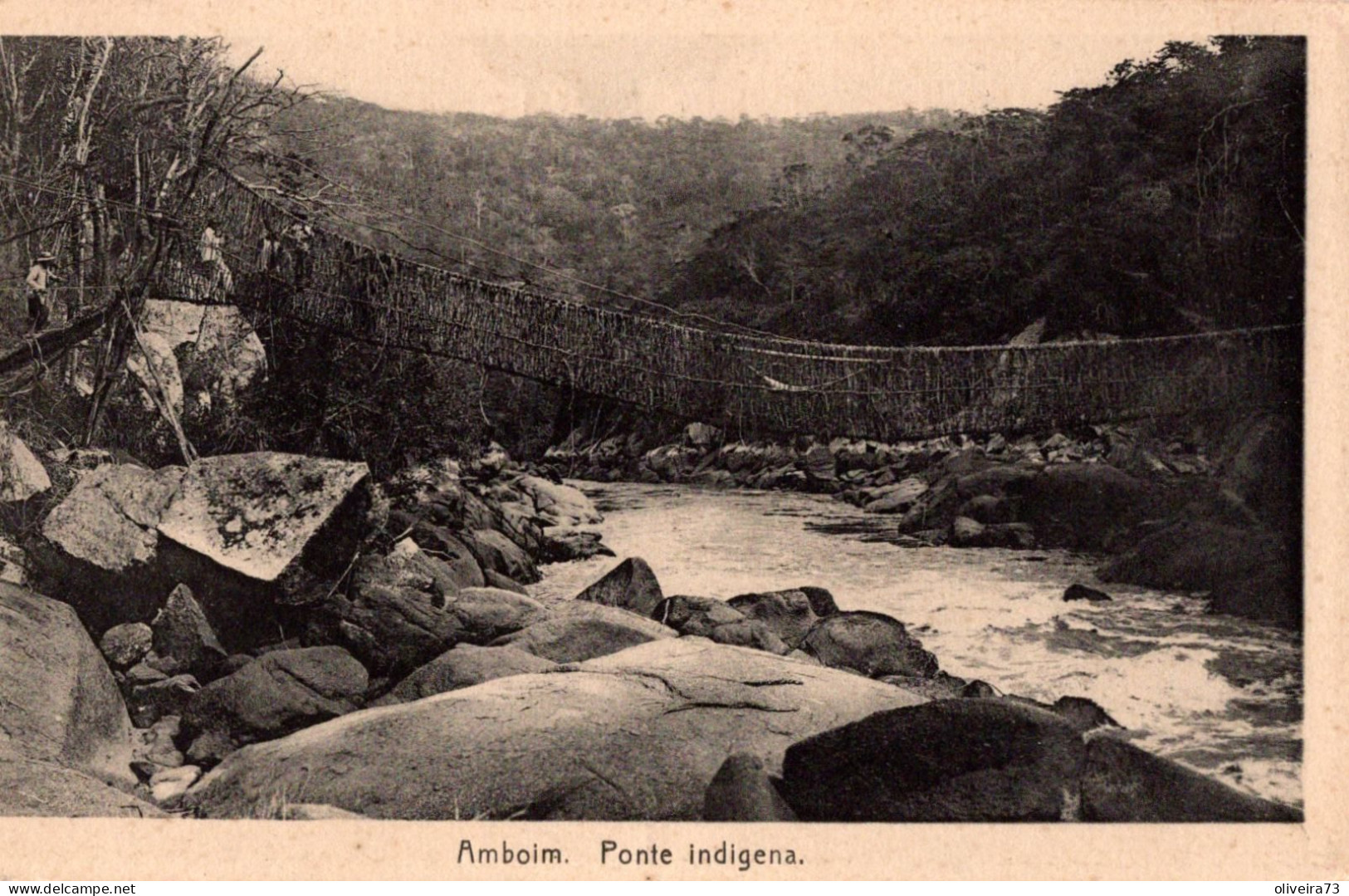 ANGOLA - AMBOIM - Ponte Indigena - Angola