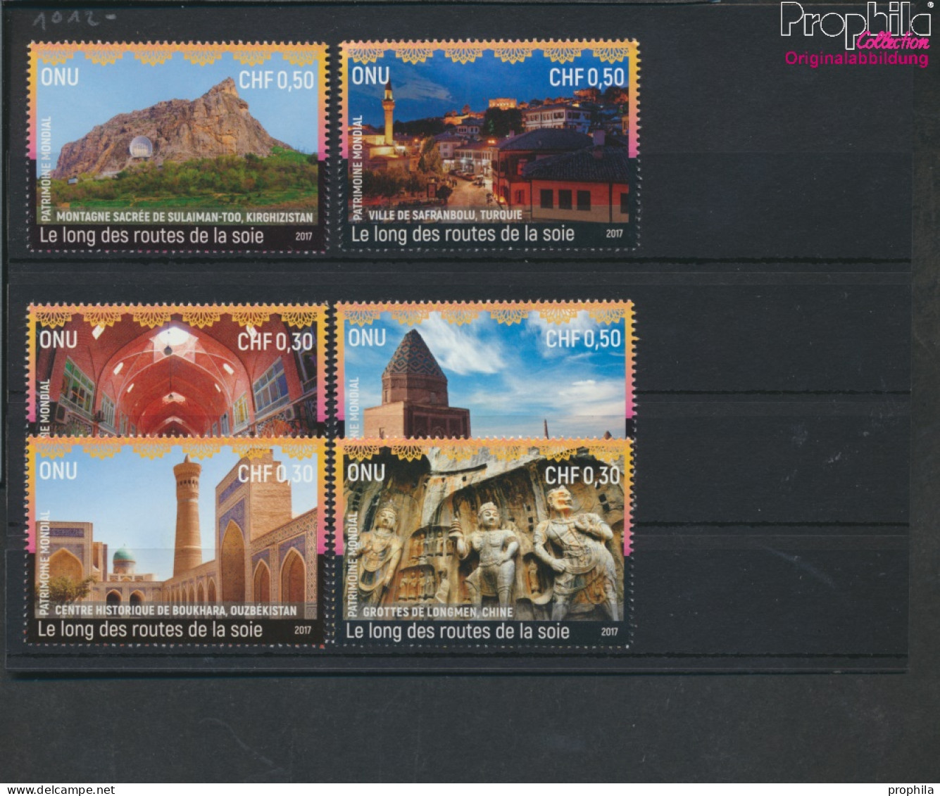 UNO - Genf 1012-1017 (kompl.Ausg.) Postfrisch 2017 Entlang Der Seidenstraße (10054279 - Unused Stamps