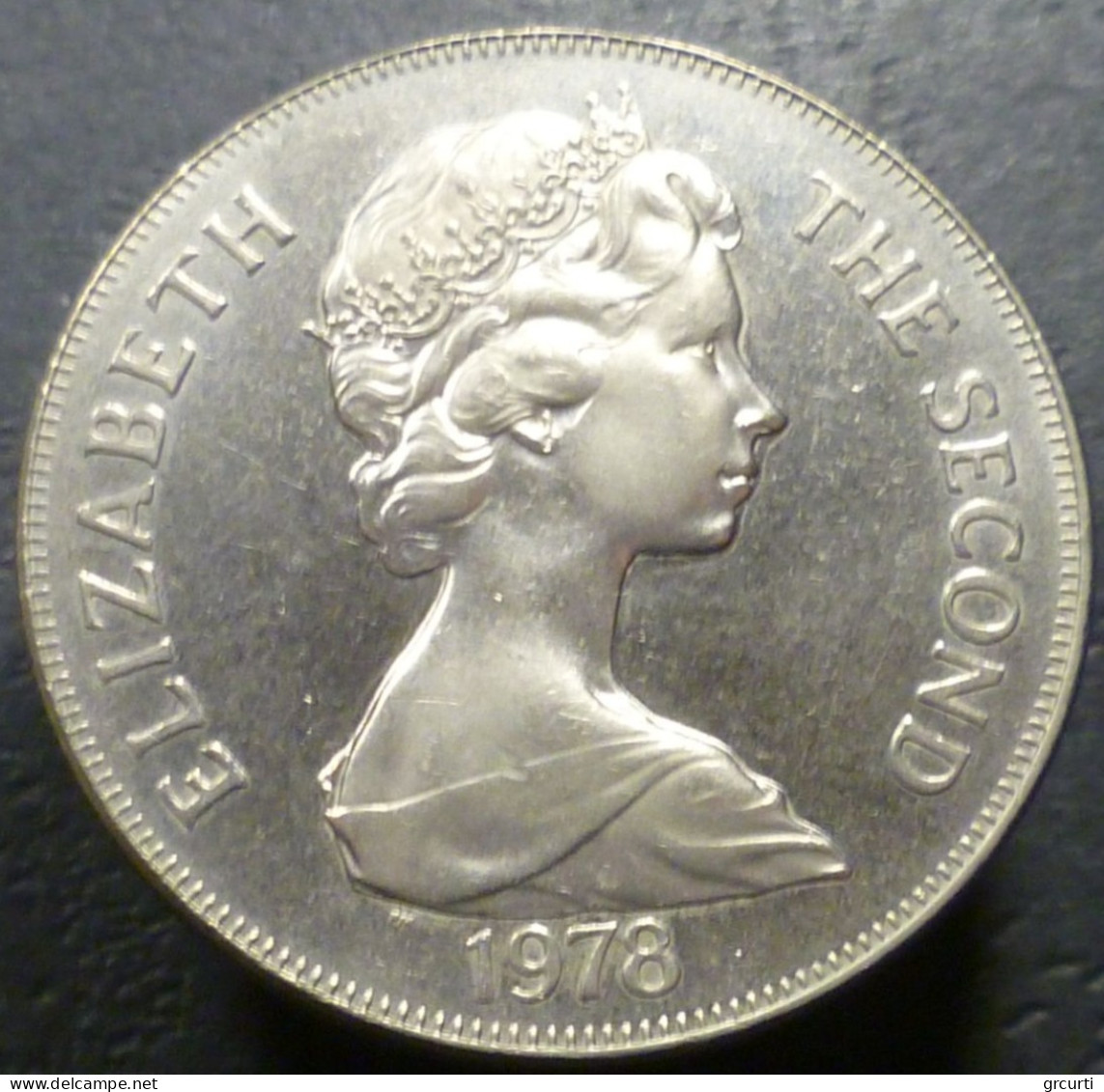 Sant'Elena - 25 Pence (Crown) 1978 - 25° Incoronazione Regina Elisabetta II - KM# 7 - Saint Helena Island