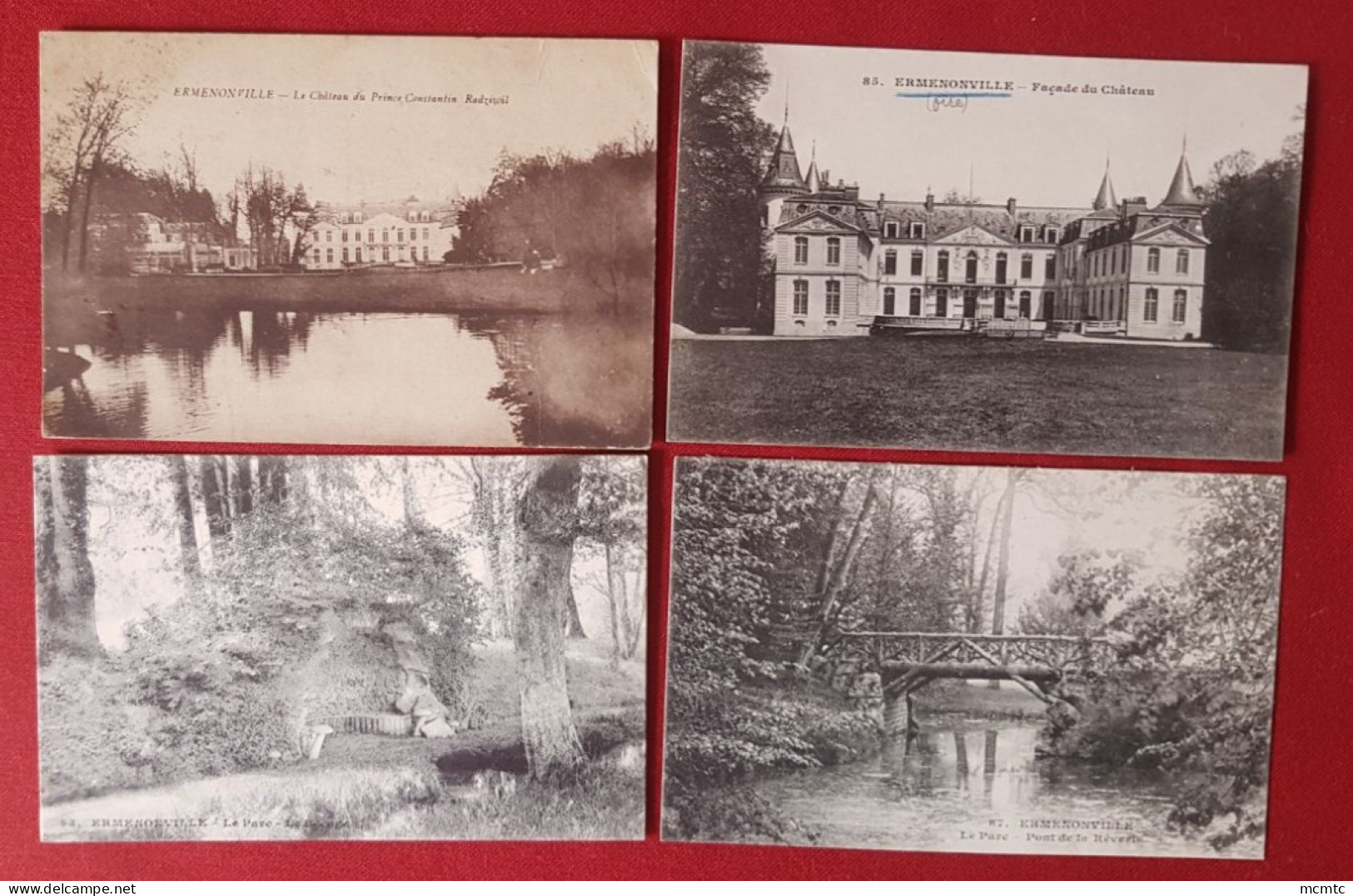 8 Cartes -  Ermenonville   -(60 - Oise) - Ermenonville