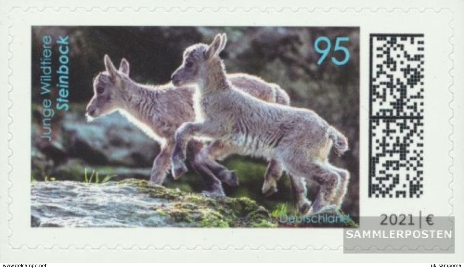 FRD (FR.Germany) 3629 (complete Issue) Selbstklebende Issueabe Unmounted Mint / Never Hinged 2021 Tierbabys - Ungebraucht