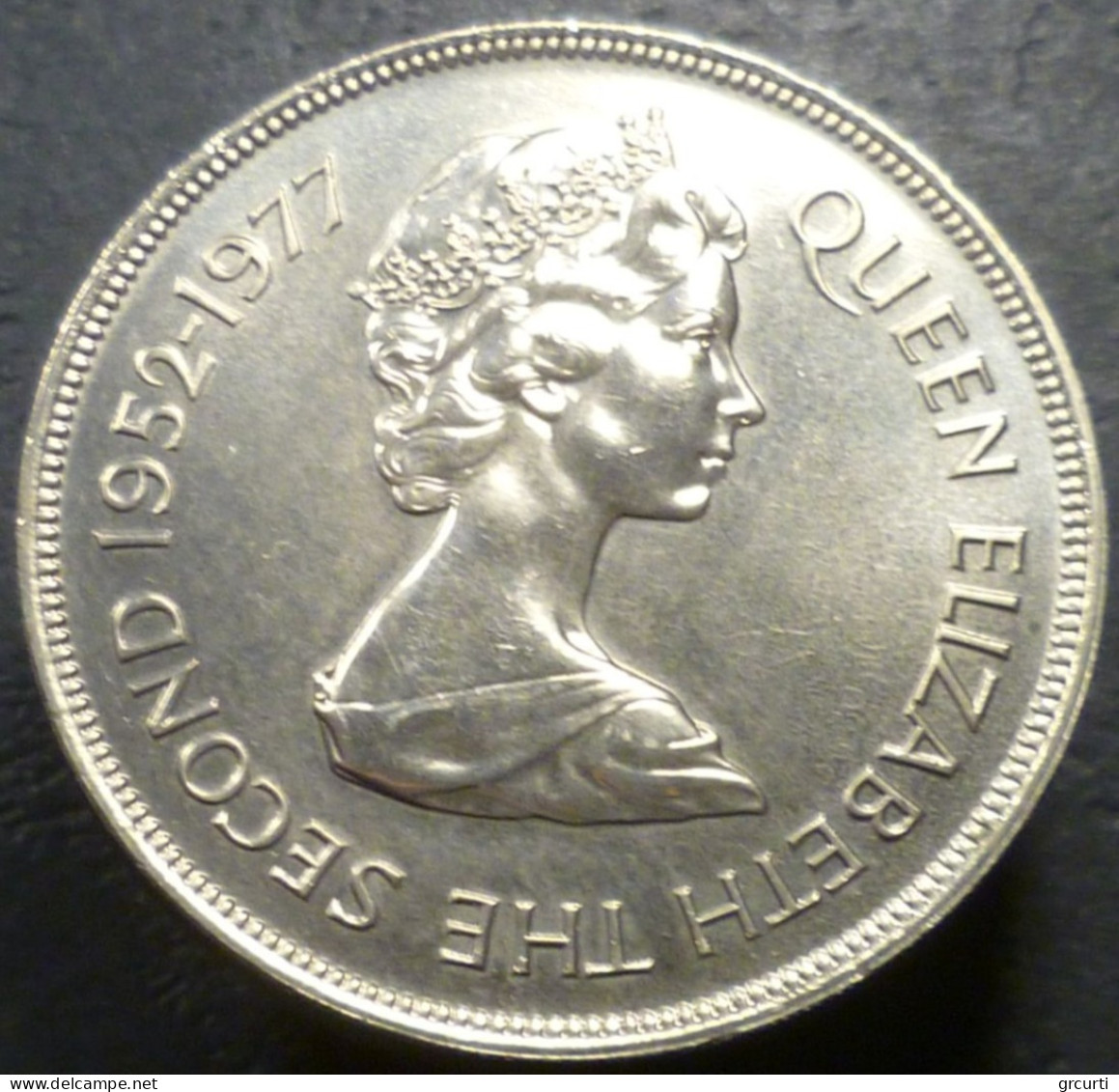 Sant'Elena - 25 Pence (Crown) 1977 - Giubileo Di Elisabetta II - KM# 6 - St. Helena