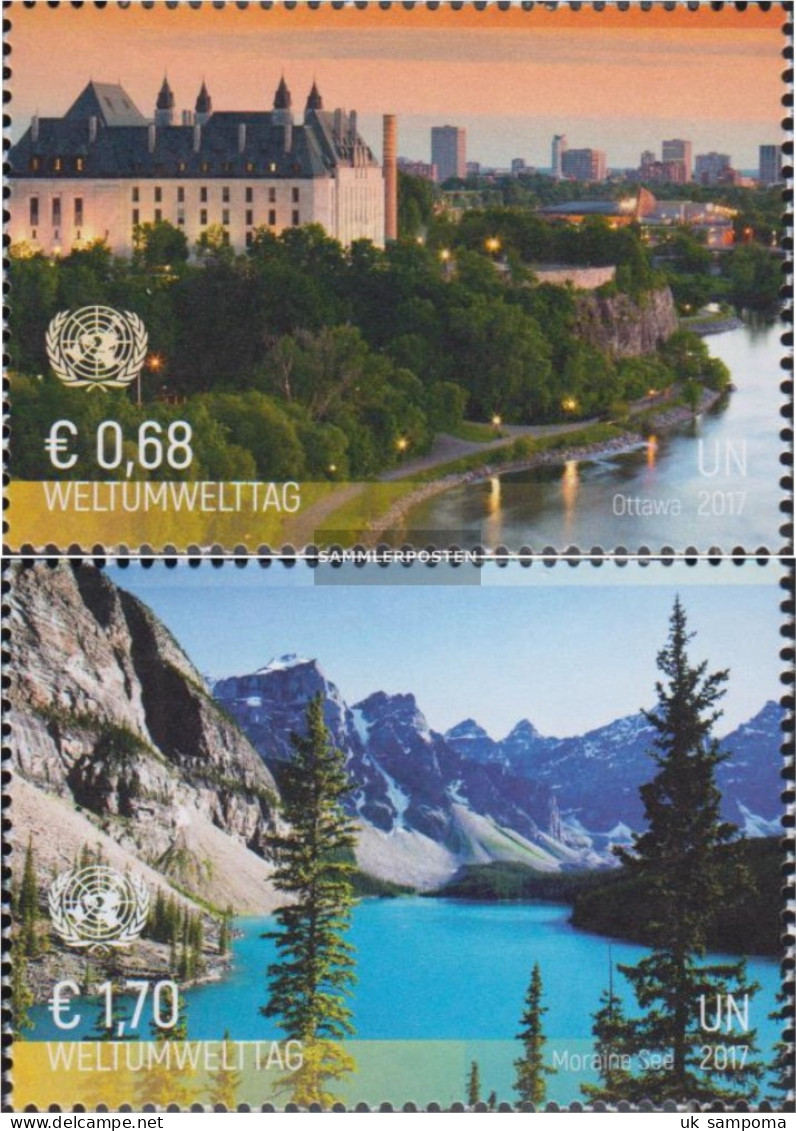UN - Vienna 983-984 (complete Issue) Unmounted Mint / Never Hinged 2017 Day The Environment - Neufs