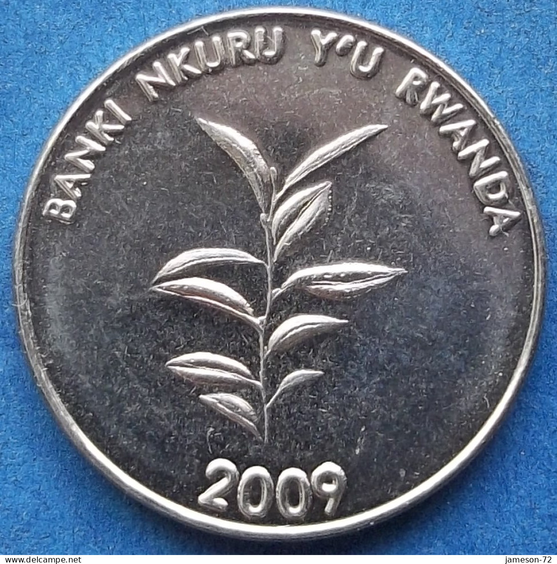 RWANDA - 20 Francs 2009 "tea Plant" KM# 35 Republic (1962) - Edelweiss Coins - Rwanda