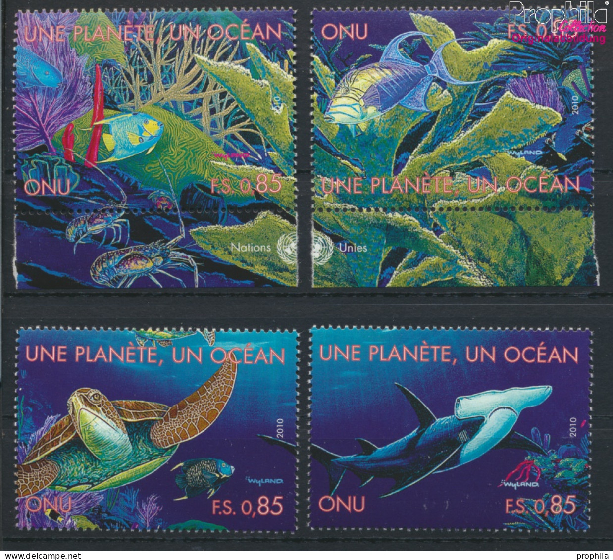 UNO - Genf 687-690 (kompl.Ausg.) Postfrisch 2010 Ozean (10054265 - Unused Stamps