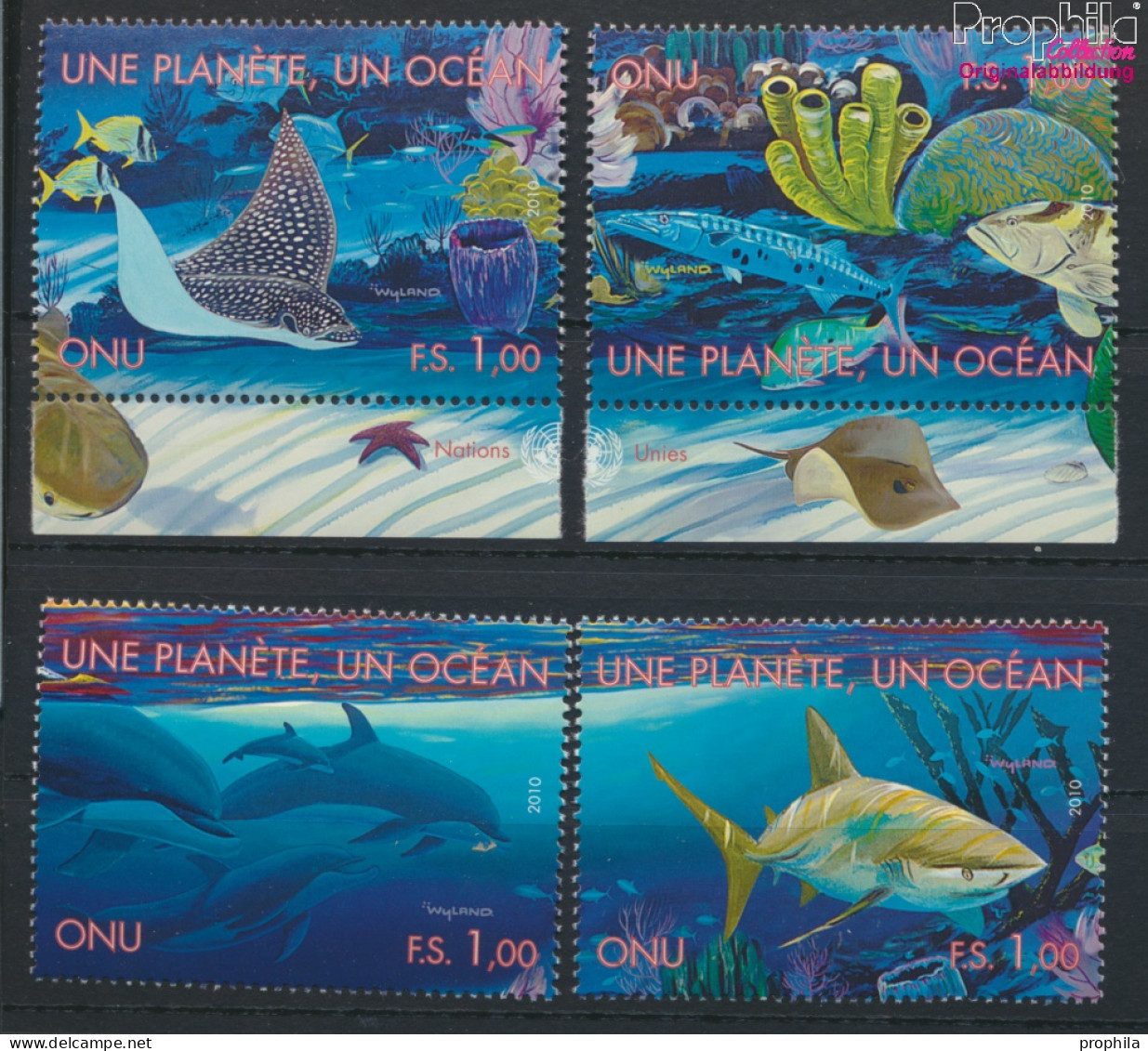 UNO - Genf 691-694 (kompl.Ausg.) Postfrisch 2010 Ozean (10054262 - Unused Stamps