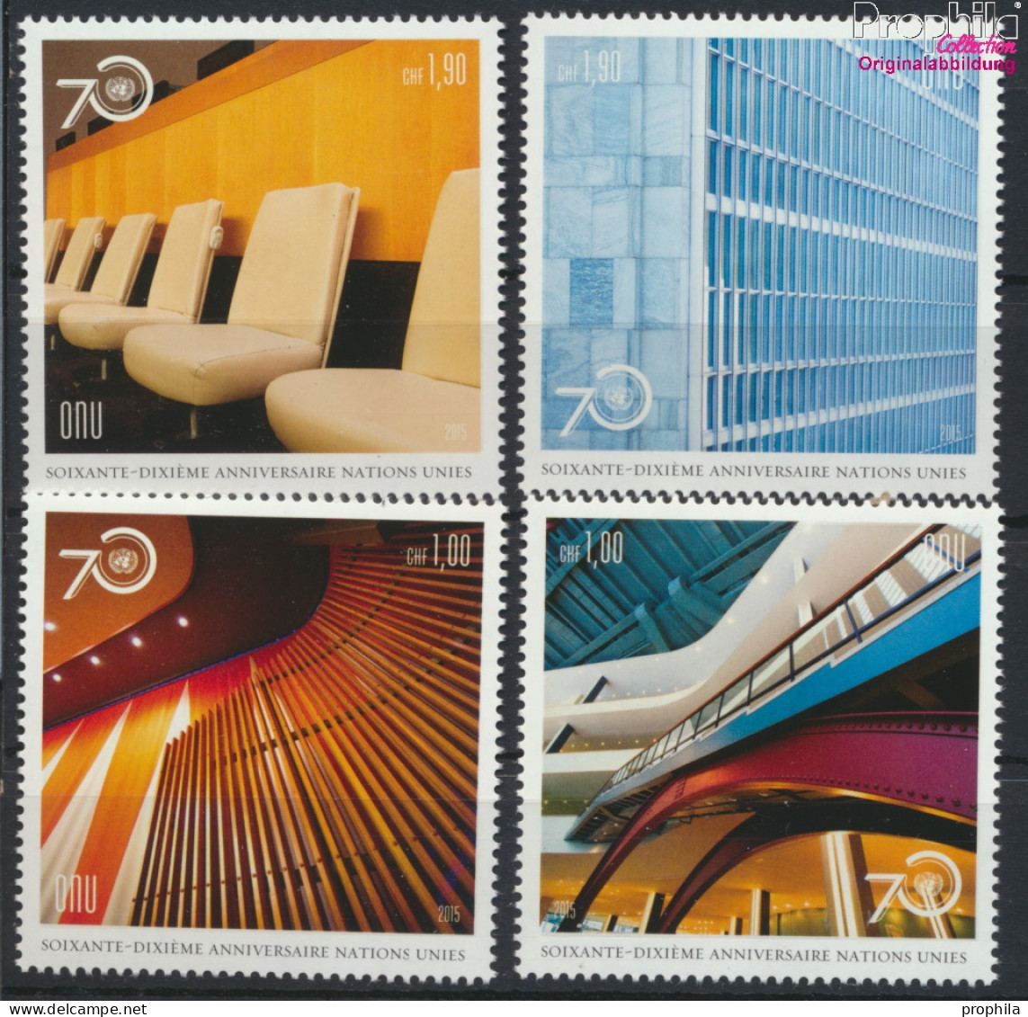 UNO - Genf 932-935 (kompl.Ausg.) Postfrisch 2015 70 Jahre UNO (10054245 - Unused Stamps