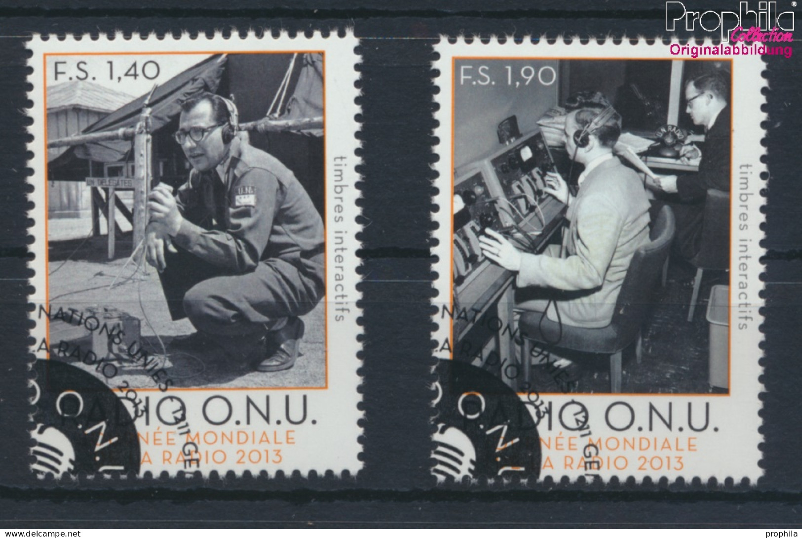 UNO - Genf 805-806 (kompl.Ausg.) Gestempelt 2013 UN Radio (10073531 - Used Stamps