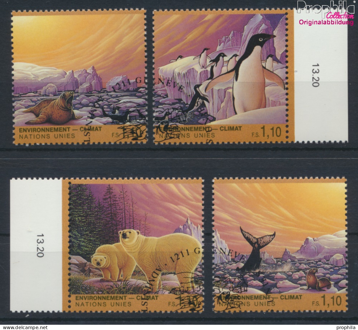 UNO - Genf 239-242 (kompl.Ausg.) Gestempelt 1993 Klimaveränderung (10072896 - Used Stamps