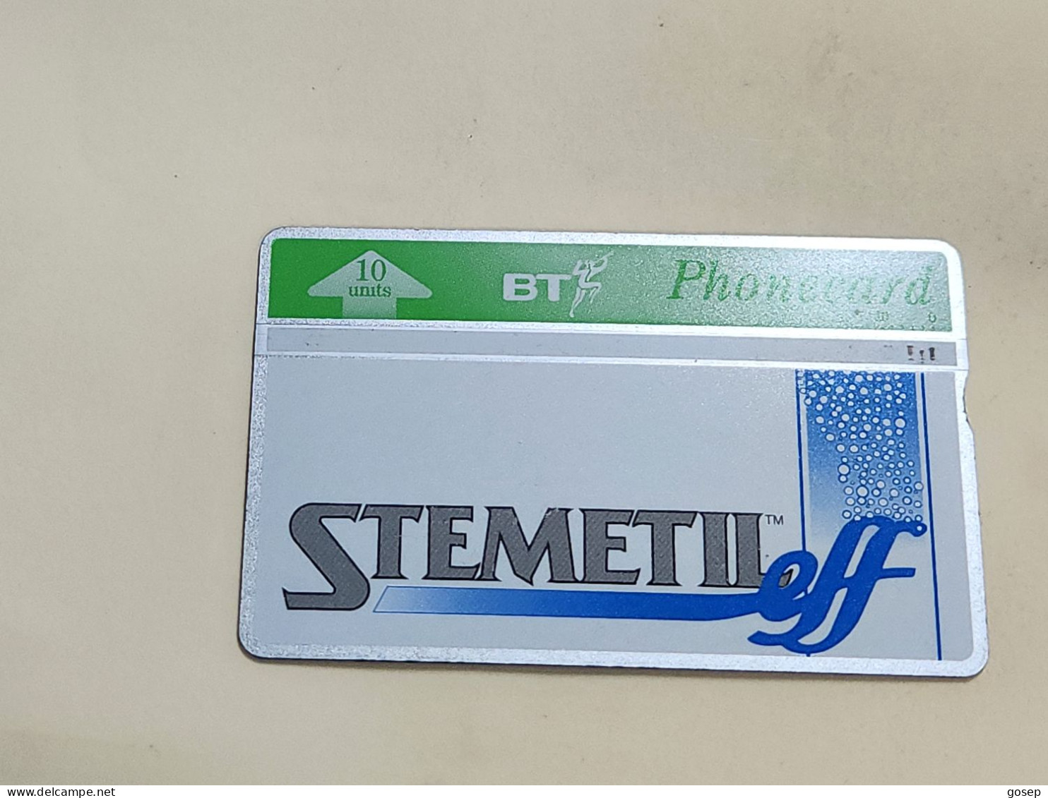 United Kingdom-(btm-021)-STEMETIL-(30)(10units)(408C10555)-price Cataloge Used-15.00£+1card Prepiad Free - BT Medizinische