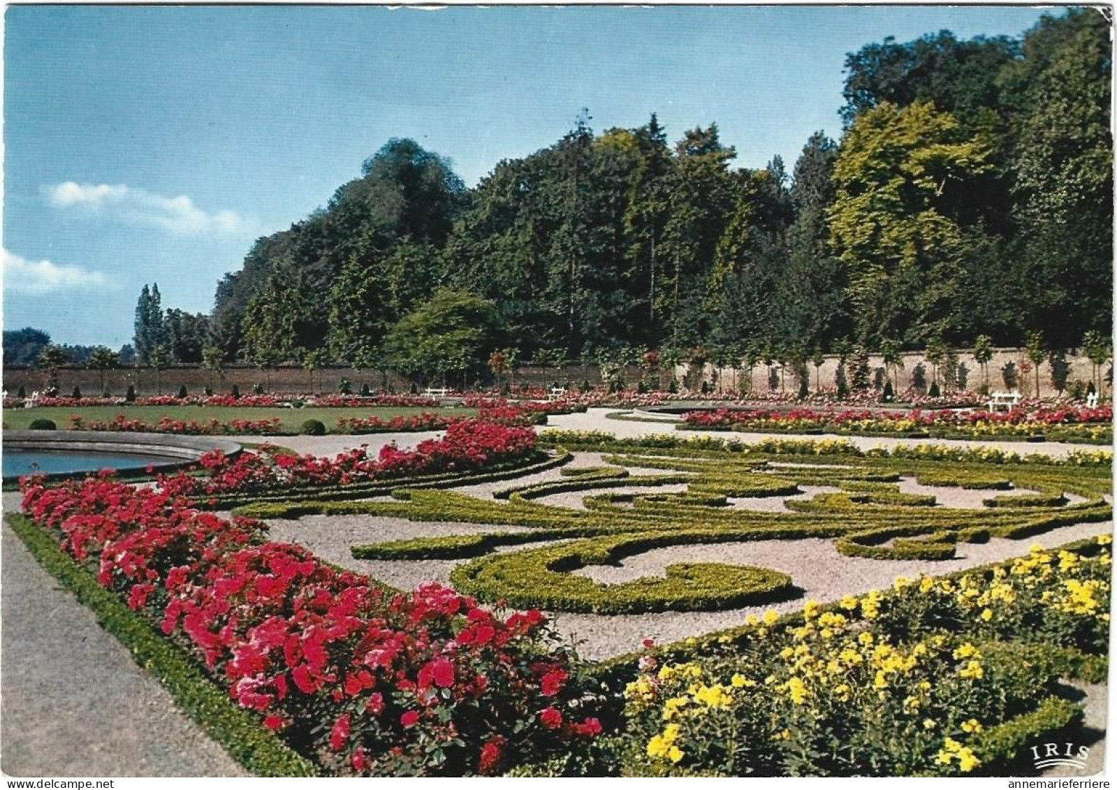 Chateau Du Roeulx La Roseraie Et Jardin Français - Le Roeulx