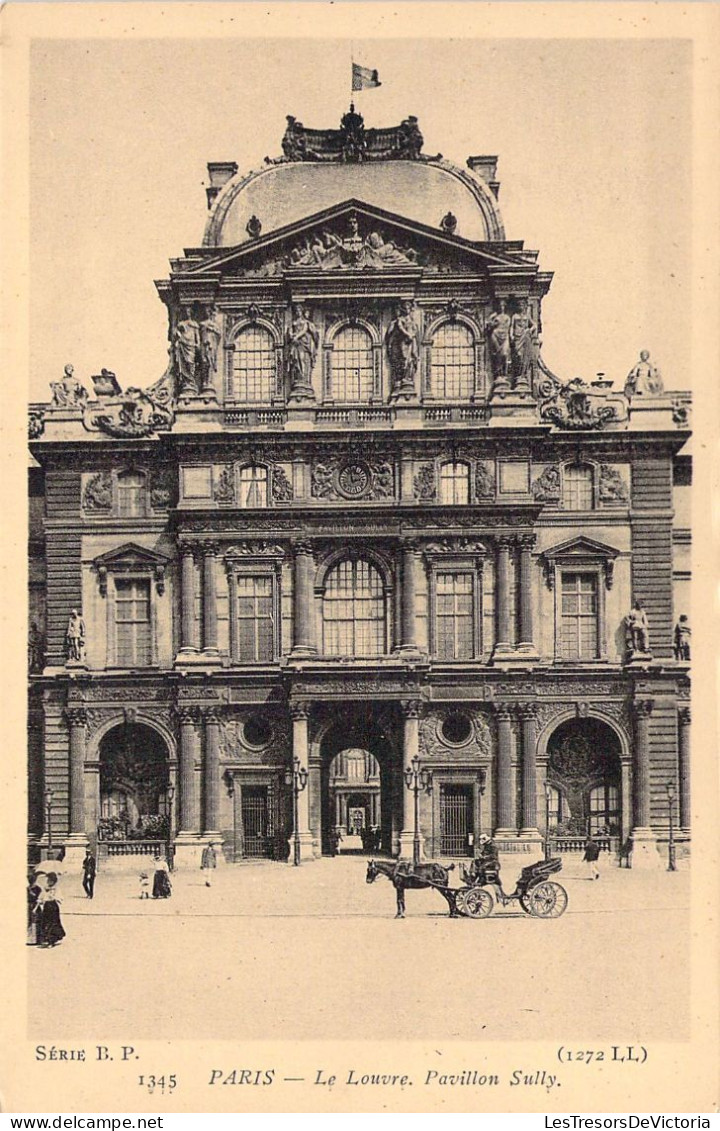 FRANCE - 75 - PARIS - Le Louvre - Pavillon Sully - Carte Postale Ancienne - Autres Monuments, édifices